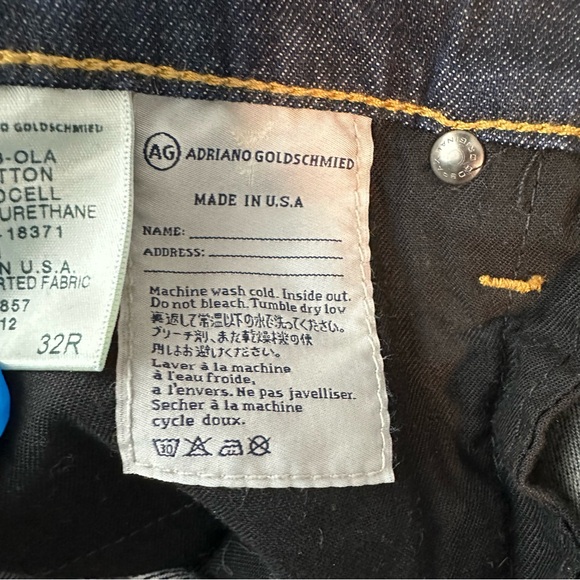AG Adriano Goldschmied The Olivia Skinny Boot Cut Jean Size 32R - Picture 10 of 12